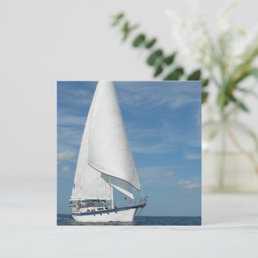 Invitations Majestic Sail (Debout devant)