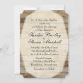 Invitations mariages campagnards (Devant)