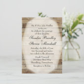 Invitations mariages campagnards (Debout devant)