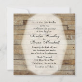 Invitations mariages campagnards (Devant)