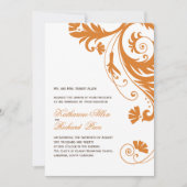 Invitations Mariages de automne (Devant)