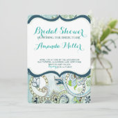 Invitations Marocaines De Douche Nuptiale (Debout devant)