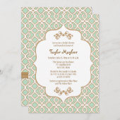 Invitations marocains en bon état de Fête de la (Devant / Derrière)