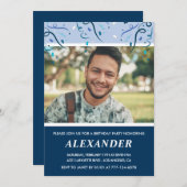 Invitations masculines à 31e anniversaire Photo Na (Devant / Derrière)