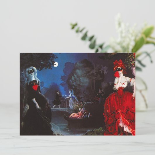 Invitations masquantes (Debout devant)