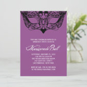Invitations masquantes pourpres (Debout devant)
