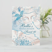 Invitations Masquerade Anniversaire (Debout devant)