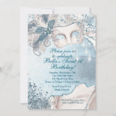 Invitations Masquerade Anniversaire (Dos)