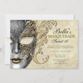 Invitations Masquerade Anniversaire (Devant)