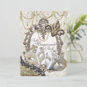 Invitations Masquerade Anniversaire (Debout devant)