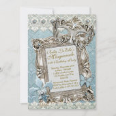 Invitations Masquerade Birthday Event Party (Devant)