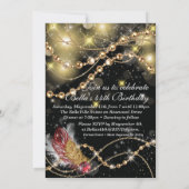 Invitations Masquerade Birthday Event Party (Dos)