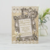 Invitations Masquerade Birthday Event Party (Debout devant)