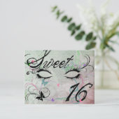 Invitations Masquerade Sweet 16 (alt) (Debout devant)