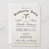 Invitations Médicales d'obtention du diplôme (Devant)