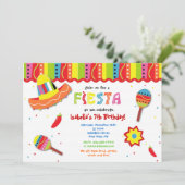 Invitations mexicaines à l'anniversaire du fiesta (Debout devant)