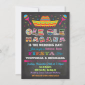 Invitations mexicaines de la répétition du dîner (Devant)