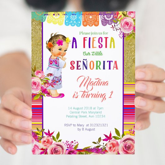 Invitations mexicaines pour 1er anniversaire