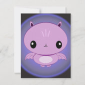 Invitations mignonnes de batte de bébé (Devant)