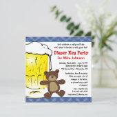 Invitations mignonnes de partie de barillet de (Debout devant)