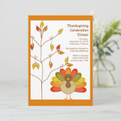Invitations mignonnes de thanksgiving de la (Debout devant)