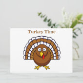 Invitations mignonnes de thanksgiving de la (Debout devant)