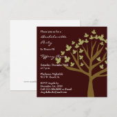 Invitations MIGNONS de concepteur de partie de (Devant / Derrière)