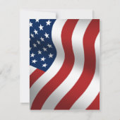 Invitations militaires à la maison bienvenues (Dos)