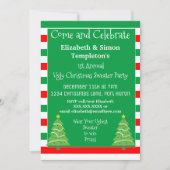 Invitations moches de Noël Sweater Party (Devant)