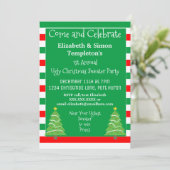 Invitations moches de Noël Sweater Party (Debout devant)