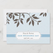 INVITATIONS MODERNES DE MARIAGE :: fin 5L (Devant)