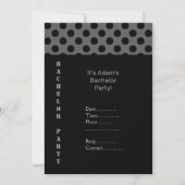 INVITATIONS MODERNES DU PARTI BACHELOR PAR I DO DE (Devant)