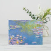Invitations Monet Yellow Water Lilies (Debout devant)