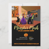 Invitations Monster Mash (Devant)