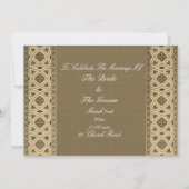 Invitations Motifs celtes (Dos)