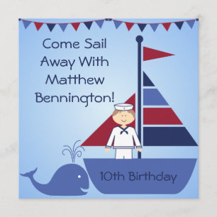 Invitations Nautiques Customisés