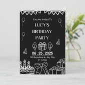 Invitations neutres selon le genre (Debout devant)