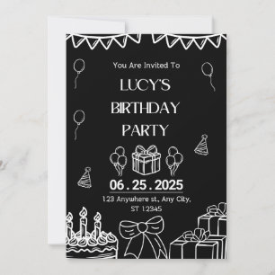 Invitations neutres selon le genre