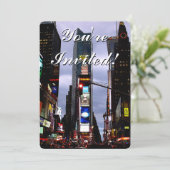 Invitations New York personnalisées New York RSVP (Debout devant)