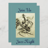 Invitations nocturnes de jazz (Devant / Derrière)