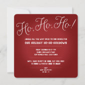 Invitations | Noël | Ho, Ho, Ho ! (Devant)