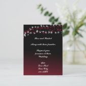 Invitations noires et rouges (Debout devant)