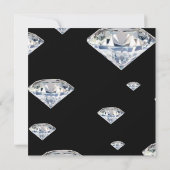 Invitations noires faites sur commande de partie (Dos)