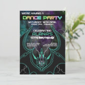 Invitations Nova Dragon Glow Party (Debout devant)