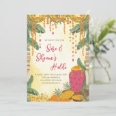 Invitations numériques Haldi Pithi (Debout devant)
