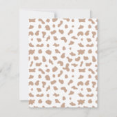 Invitations occidentales de baby shower de petit (Dos)