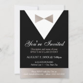 Invitations officielles| Le Champagne de la robe T (Devant)