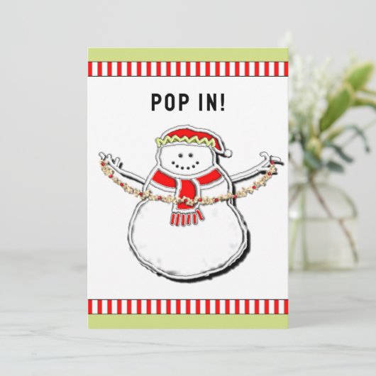 Invitations Open House (Debout devant)