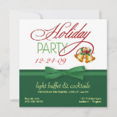 Invitations Open House de Noël (Devant)