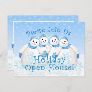 Invitations Open House de Snow Girls